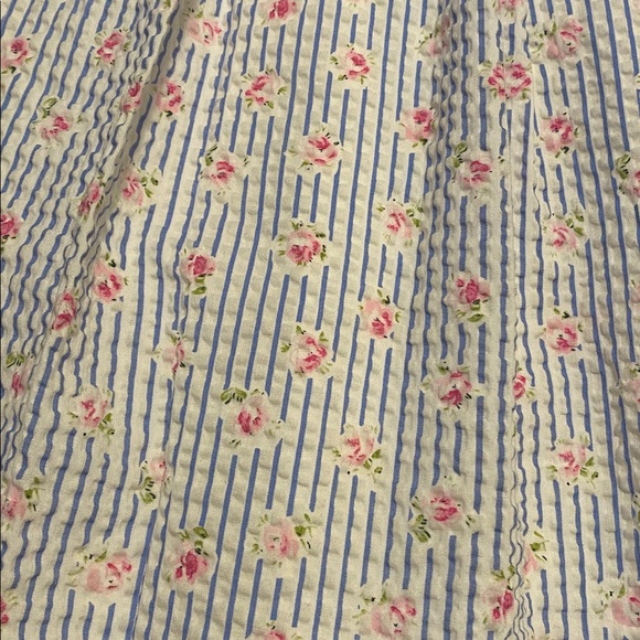 Polo by Ralph Lauren Blue and Pink Patterned Kids Dress - Picture 4 of 9